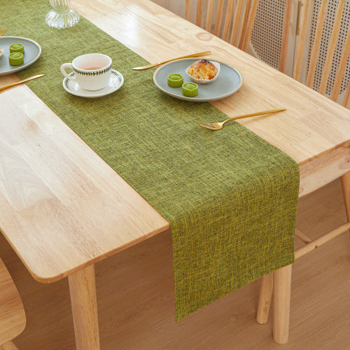 Thickened Linen Table Runner