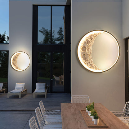 Minimalist Moon Wall Light