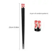 Japanese Chestnut Wood Chopsticks Set