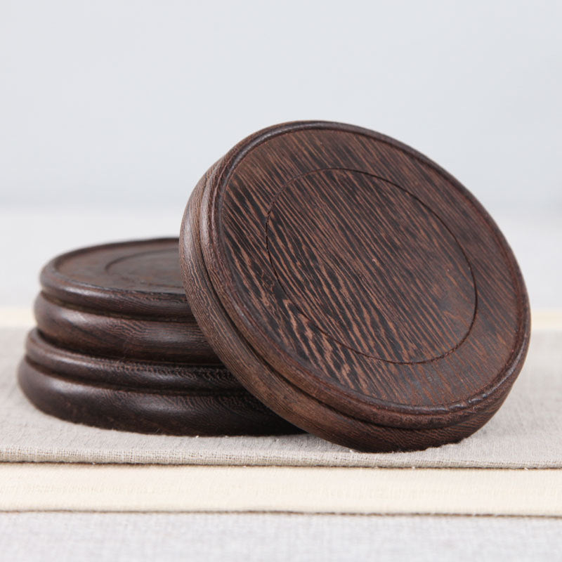 Rosewood Base for Teapot, Vase, and Sculpture Display