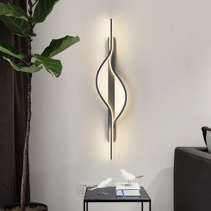 Modern Minimalist Long LED Wall Light