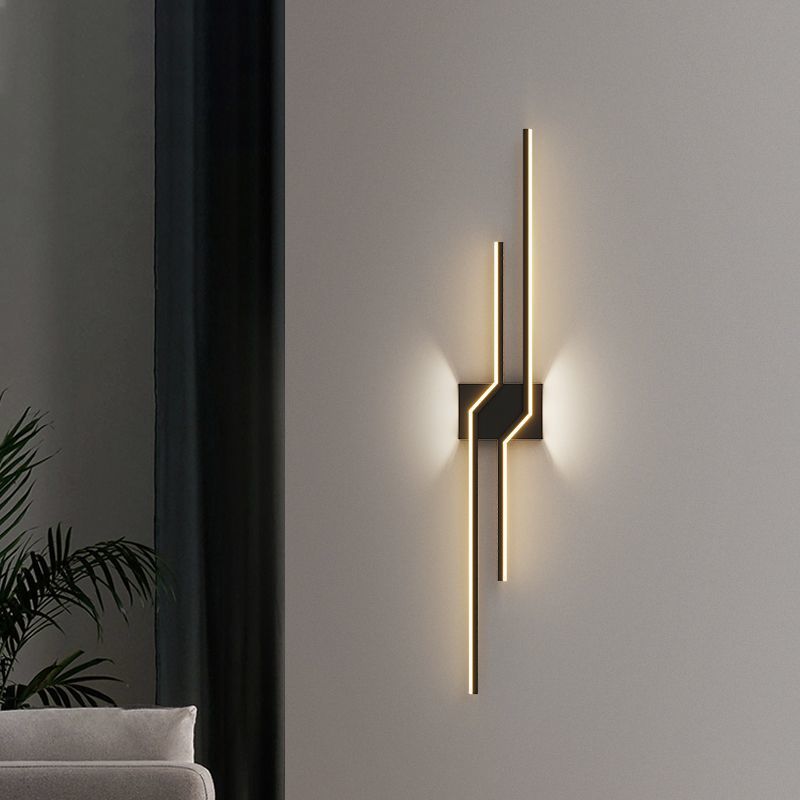 Modern Minimalist Long LED Wall Light