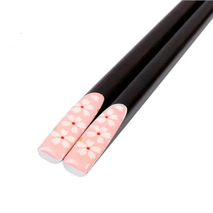 Japanese Chestnut Wood Chopsticks Set