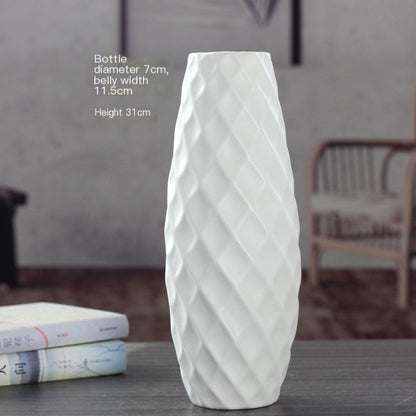Modern Minimalist Ceramic Vase for Home & Office Decor