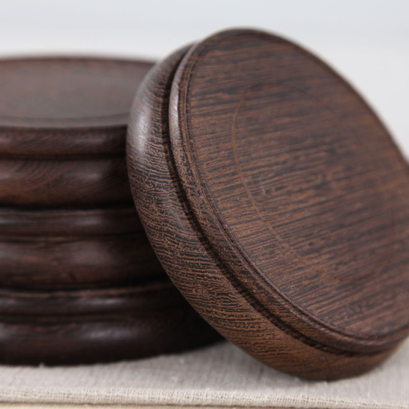 Rosewood Base for Teapot, Vase, and Sculpture Display