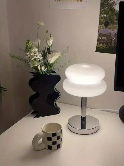 Modern USB Table Lamp: Nordic Minimalist Design