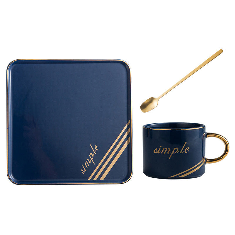 Nordic Style Creative Ceramic Coffee Cup Set