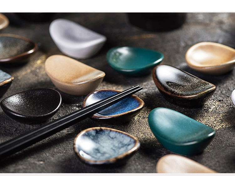 Ceramic Chopstick and Spoon Holder