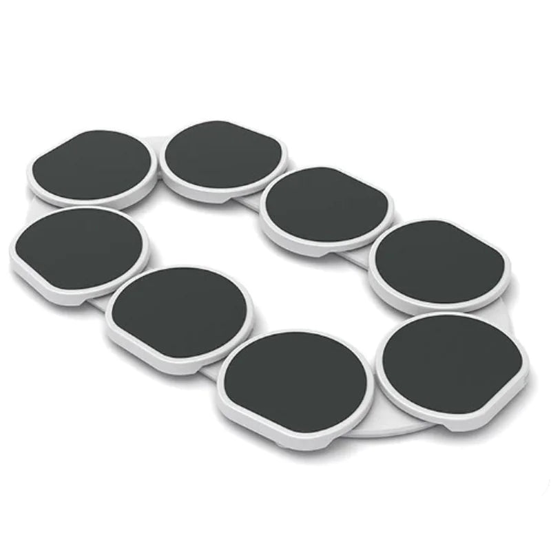 Display of the easy-turn dining rack