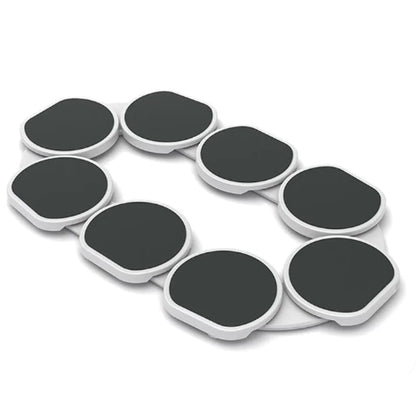 Display of the easy-turn dining rack