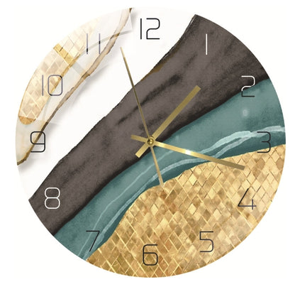 Stylish Modern Silent Wall Clock for Home Decor