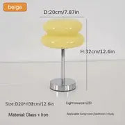 Modern USB Table Lamp: Nordic Minimalist Design