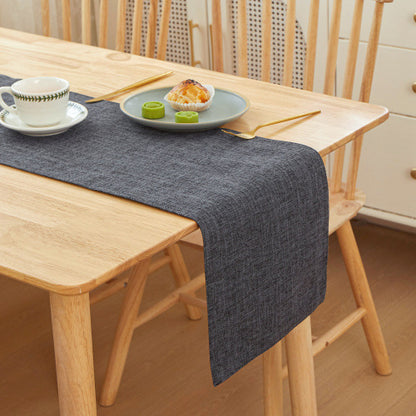 Thickened Linen Table Runner