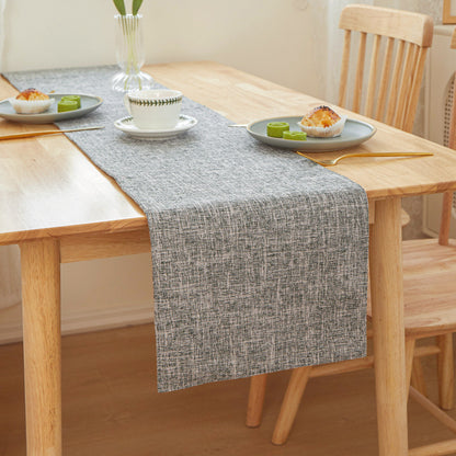 Thickened Linen Table Runner