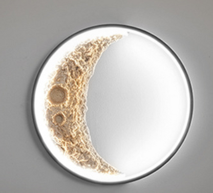 Minimalist Moon Wall Light