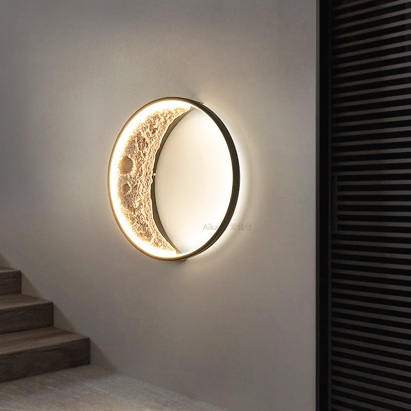 Minimalist Moon Wall Light