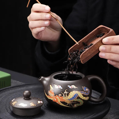 Decorative Chinese tea pot