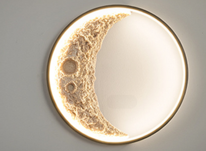 Minimalist Moon Wall Light