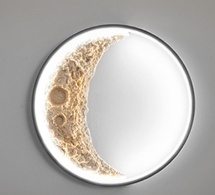 Minimalist Moon Wall Light